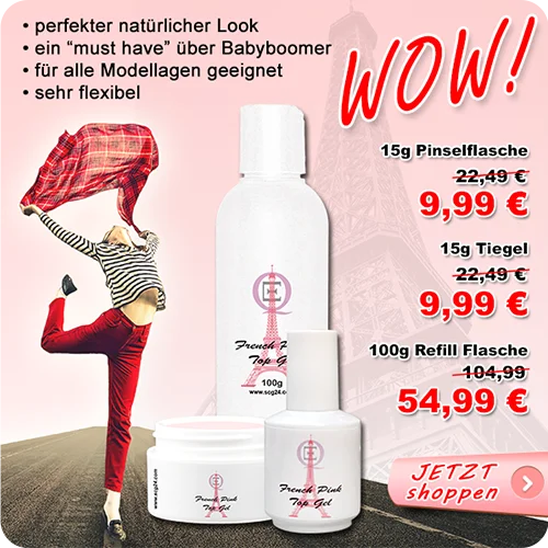 French Pink Top Gel